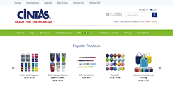 Desktop Screenshot of cintaspromoproducts.com